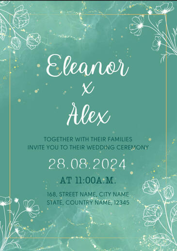 Wedding Invitation Card