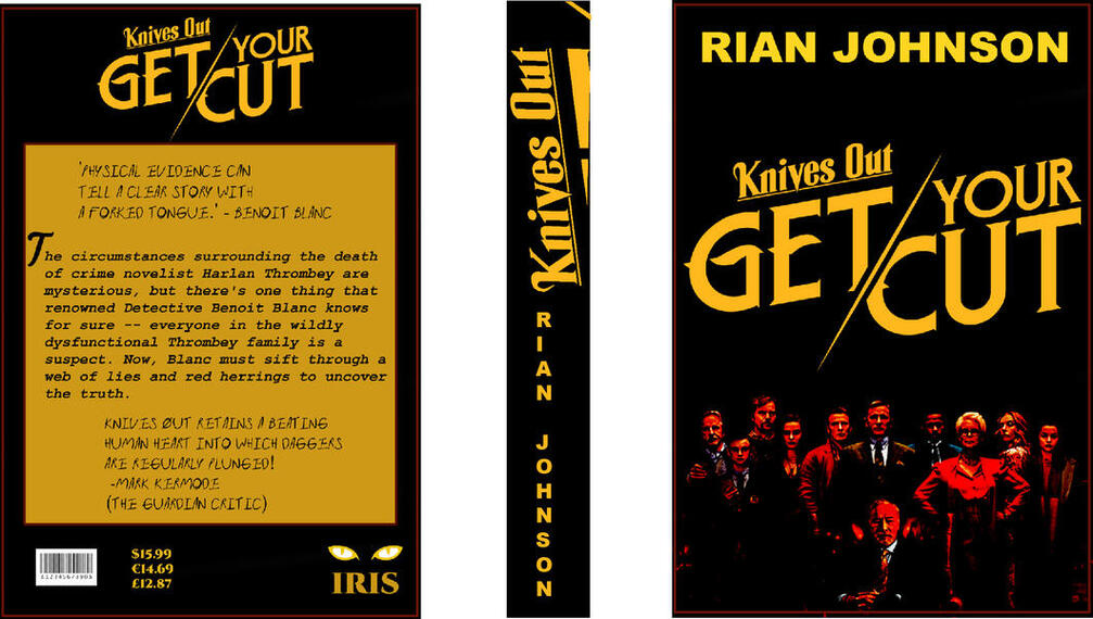 Book cover adaptation for a film