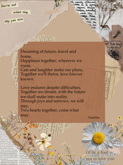 Poem "aesthetic" design